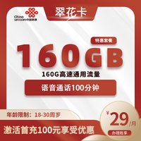 联通翠花卡【仅发安徽】